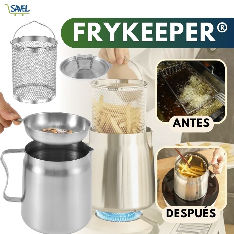Fry Keeper®: Fríe sin desperdiciar aceite