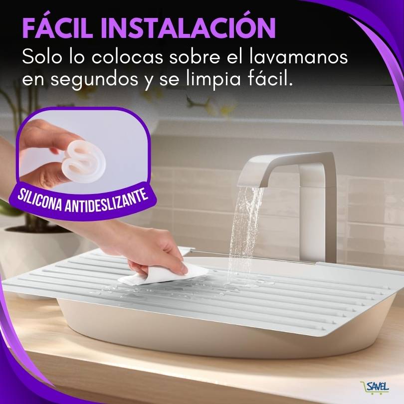 Flex Board®: Aprovecha el espacio de tu lavamanos