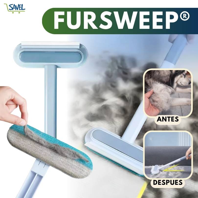 FurSweep®: Olvídate de pelos regados por todas partes