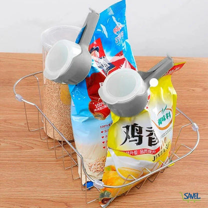 EasySeal Clips: Sellado y Vertido Fácil para Mantener la Frescura
