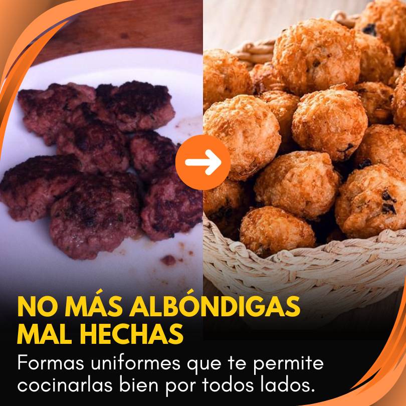 Meat Pro®: Albóndigas y hamburguesas perfectas en segundos