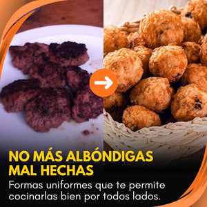 Meat Pro®: Albóndigas y hamburguesas perfectas en segundos