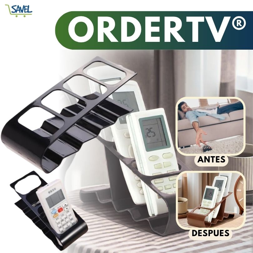 OrderTV®: Mantén tu controles ordenados y estéticos