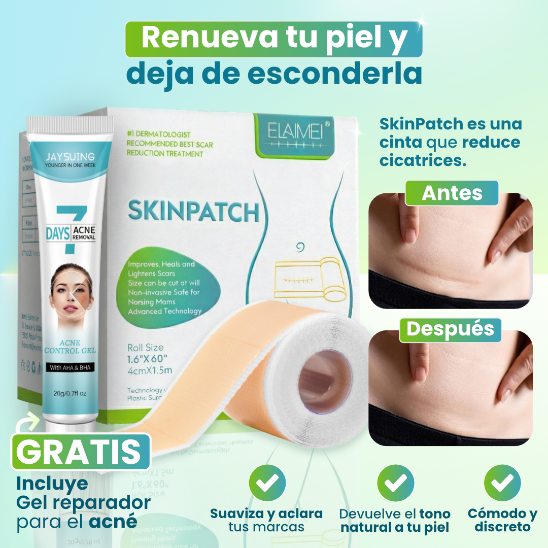 SkinPatch: Cinta de Silicona para Reducción de Cicatrices