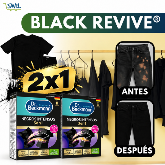 2x1 Black Revive® | Devuélvele el negro a tu ropa
