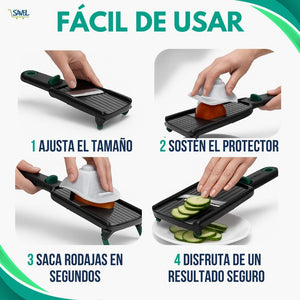 Safe Slice®: Corta fácil, rápido y sin miedo
