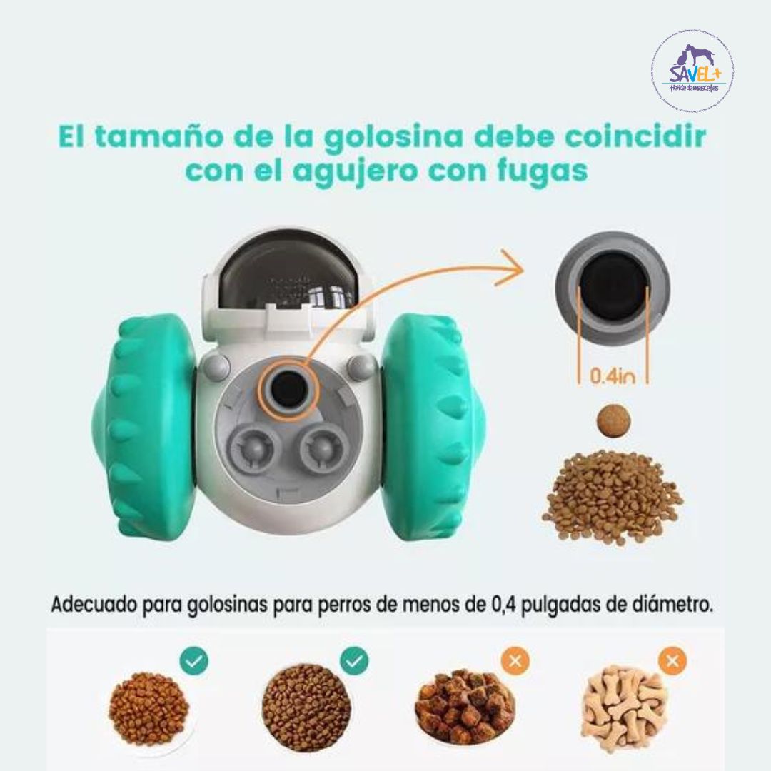 JUGUETE DISPENSADOR DE ALIMENTO