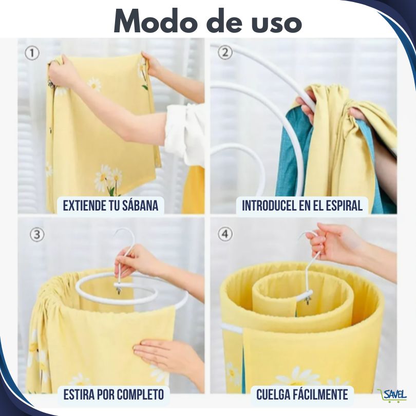 2x1 SpinDry®: Seca tus sábanas el doble de rápido