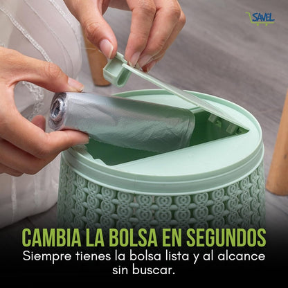 Super Trash®:  Cambia la bolsa de basura en segundos