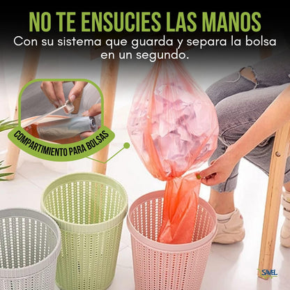Super Trash®:  Cambia la bolsa de basura en segundos