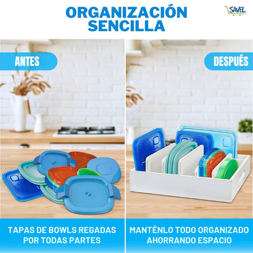 Top Stack®: El organizador que falta en tu cocina