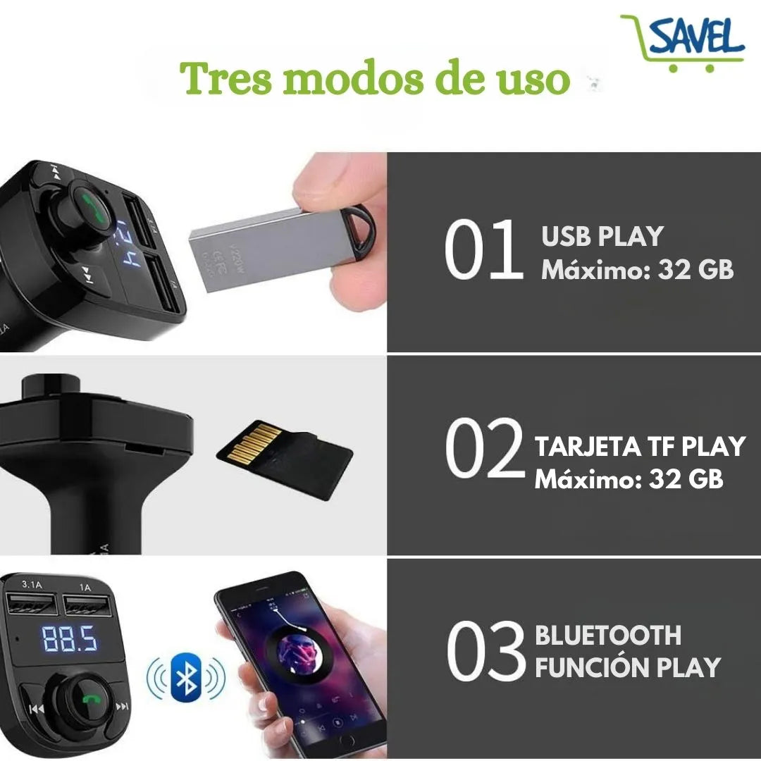 Transmisor Bluetooth Para Carro