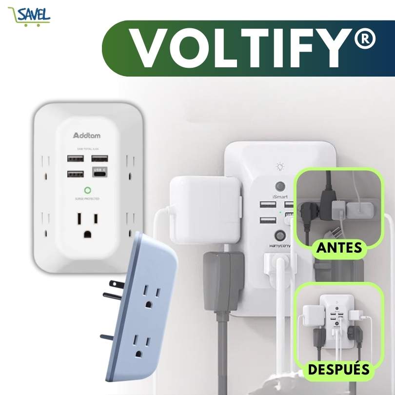 Voltify®: Conecta todo mientras lo mantienes protegido