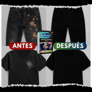 x8 Black Revive®: Devuélvele el negro a tu ropa