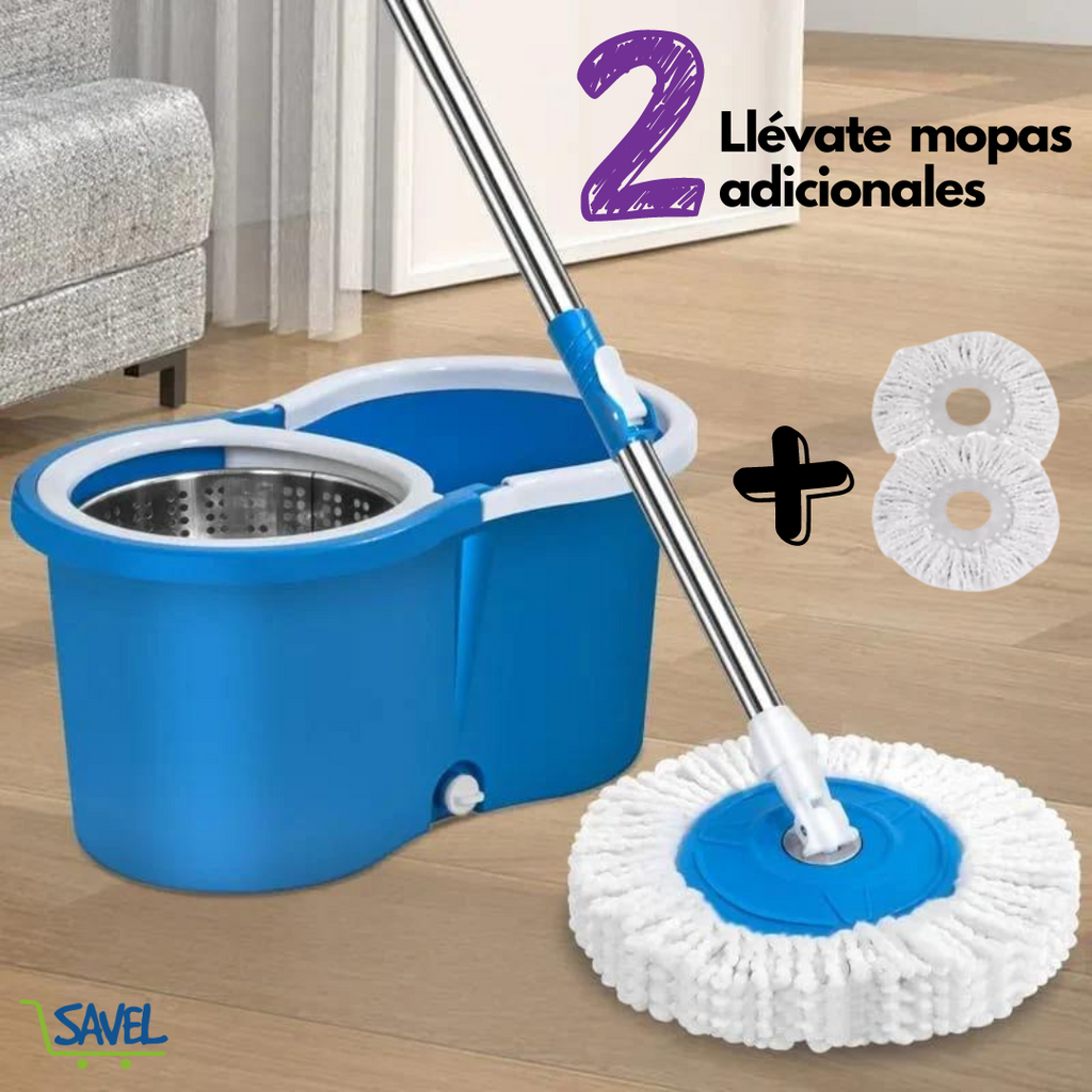 TrapHero® Trapero autoescurridor grande. Te obsequiamos 2 mopas GRATIS