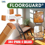 3x4 (para 4 sillas) - FloorGuard ® ¡Protege tu piso contra los rayones!