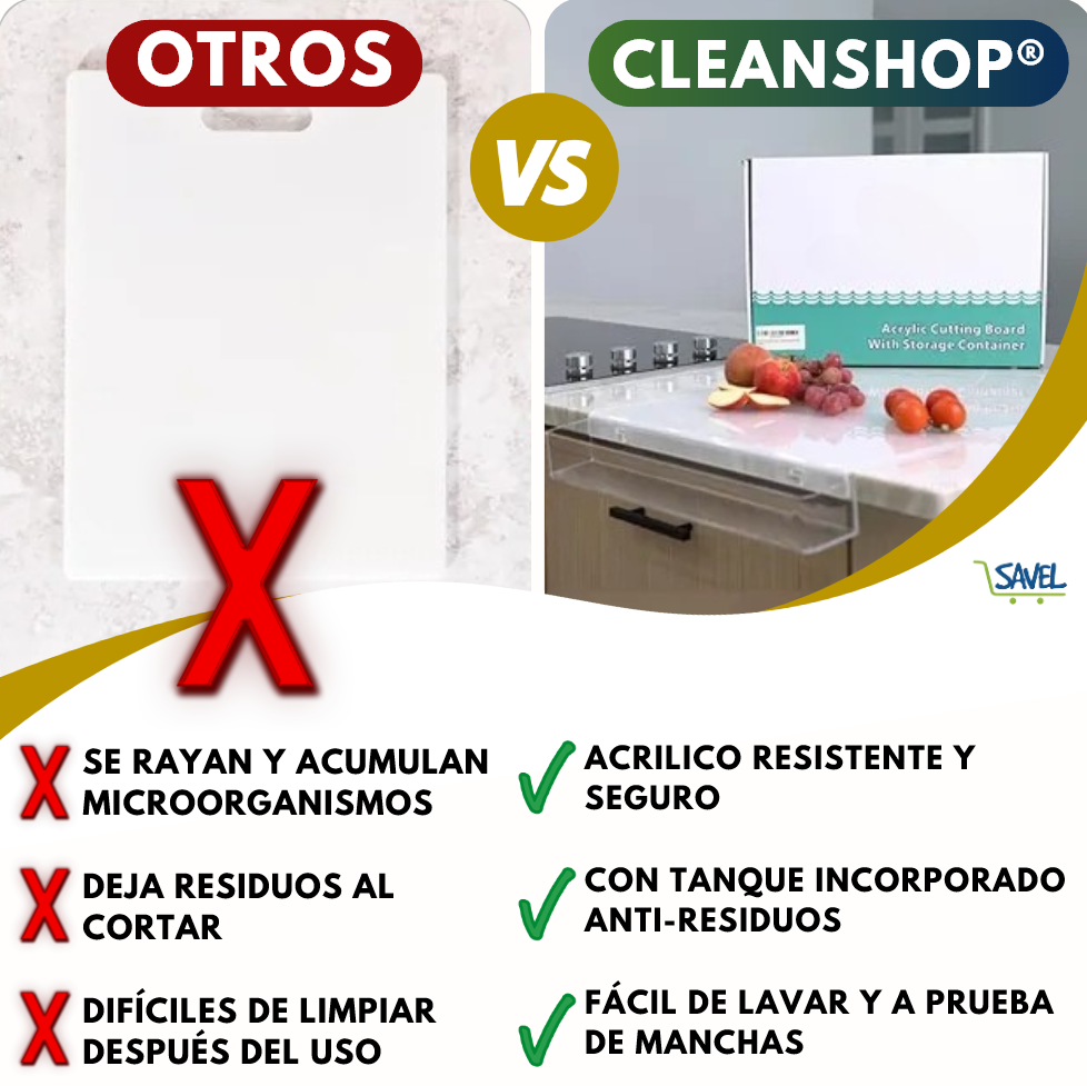 CleanChop®: Corta mientras mantienes tu cocina ordenada