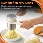 Ralla Pro®: Prepara purés perfectos sin esfuerzo + AFILADOR DE CUCHILLO GRATIS