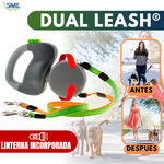 Dual Leash®: Pasea a tus mascotas sin enredos en las correas