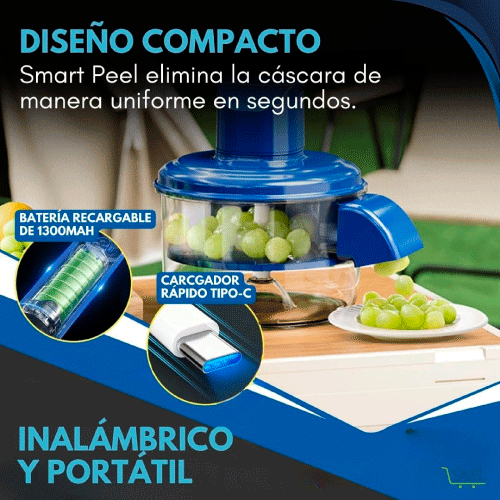 Smart Peel®: Pela frutas y verduras en segundos